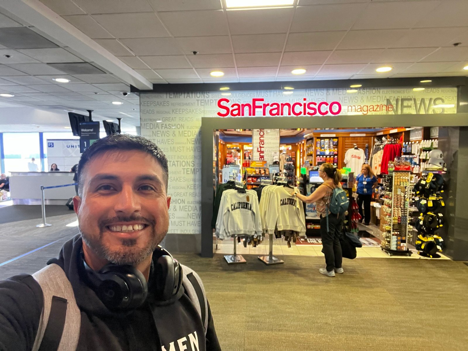 Miles Ponce, growth operator for content creators, traveling through San Francisco
